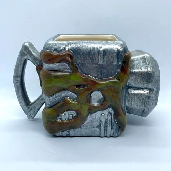 Marvel Avengers Endgame “Stormbreaker” Sculpted Ceramic Mug, 20 Oz. Silver. - Picture 1 of 8